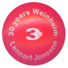 30 years Weinheim Lennart Jonsson 