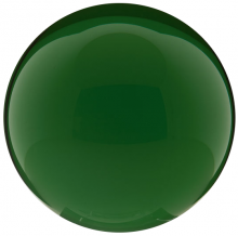 Glasball glatt-schwer "grün" 
