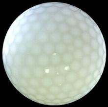 LED-Golfball "weiß" 