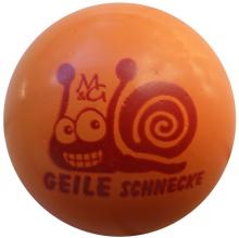 mg Geile Schnecke orange 