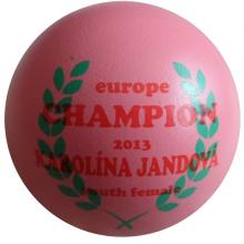 SV Golf Europe Champion 2013 Karolina Jandova 