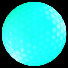 LED-Golfball "grün" 