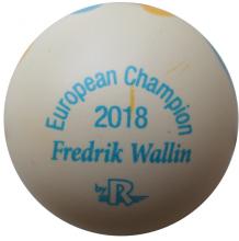 European Champion 2018 Fredrik Wallin "groß" 