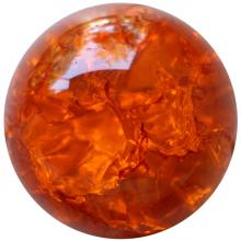 Glasball Splitter "orange" 