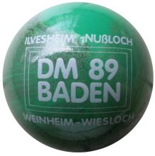 B&M -Sonderball- DM 89 Baden grün 