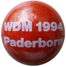B&M -Sonderball- WDM 1994 Paderborn rot-orange 