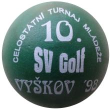 SV Golf Vyskov 98 lackiert 