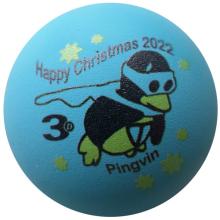 3D Pingvin "Happy Christmas 2022" MR 