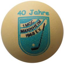 Reisinger 40 Jahre 1.MGC Mannheim Mattlack 