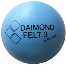 SV Golf Daimond Felt 3 "medium" lackiert 