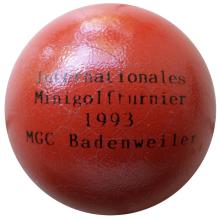 Wagner Int. Minigolfturnier 1993 MGC Badenweiler lackiert 