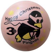 3D Pingvin "Happy Christmas" KL 
