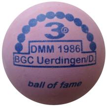 3D BOF DMM 1986 BGC Uerdingen/D. Rohling 