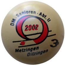 3D DM 2002 Senioren Metzingen Ditzingen lackiert 