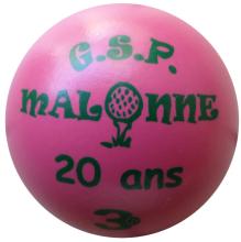 3D GSP Malonne 20 ans lackiert 